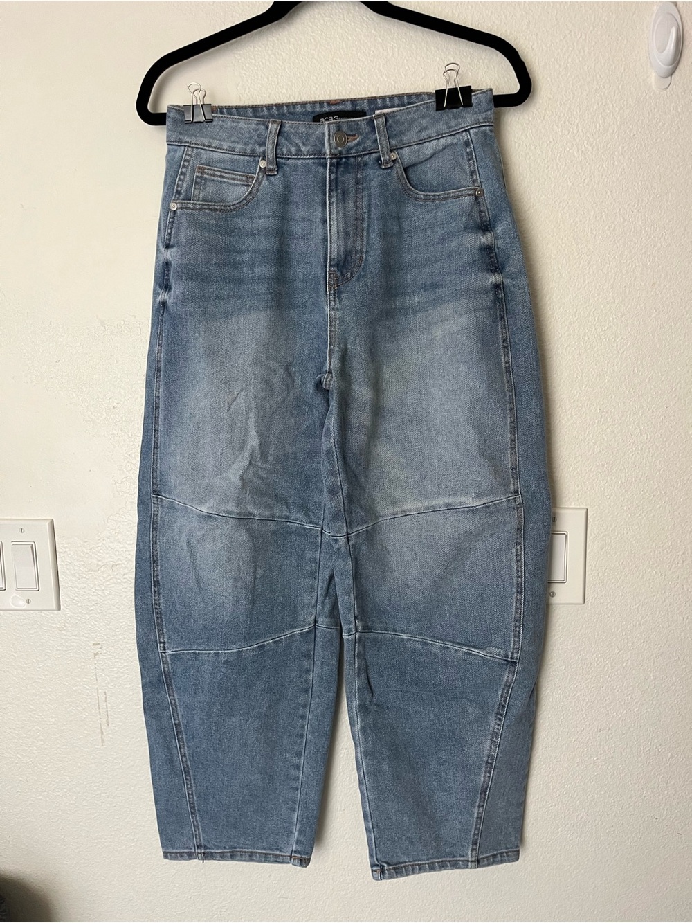 BCBGeneration Light Blue Boyfriend Jeans - Relaxed Taper